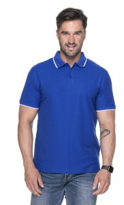 Men's polo shirt - blue
